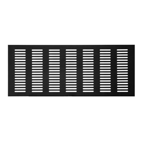 Hafele Havalandırma Menfezi Dikdörtgen Mat Siyah 120x500mm