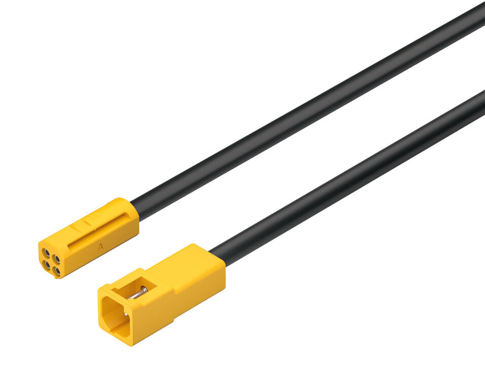 Häfele Loox5 Uzatma kablosu 4 pimli (RGB) - 9 mm 3,50 A 833.95.716