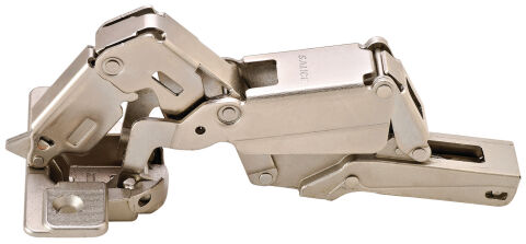 Häfele Metalla 510 Push A/SM 165° Gizli menteşe tam 35 mm Nikel kaplama 329.07.900