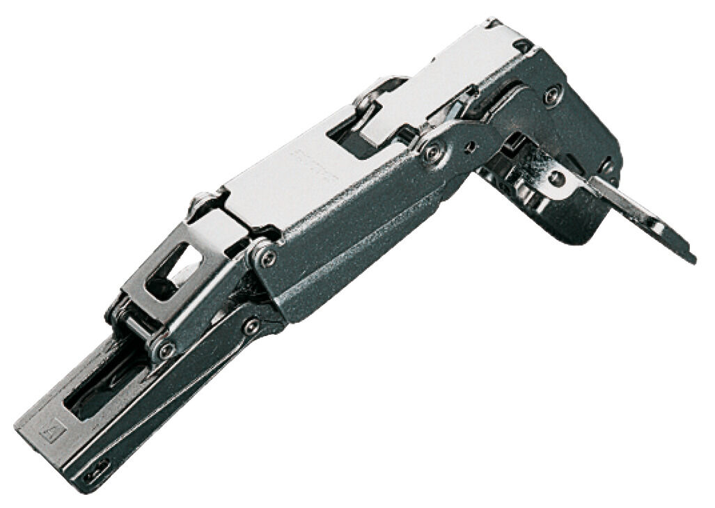 Häfele Metalla 510 Push A/SM 165° Gizli menteşe tam 35 mm Nikel kaplama 329.07.900
