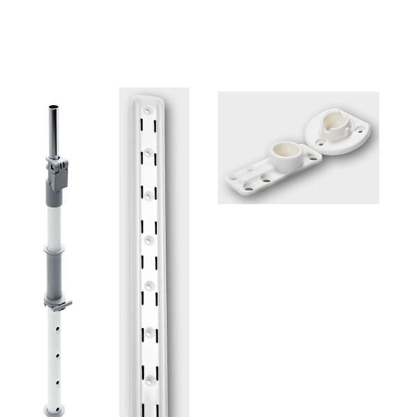 Hafele LeMans II Taşıyıcı Boru Antrasit 60-75cm