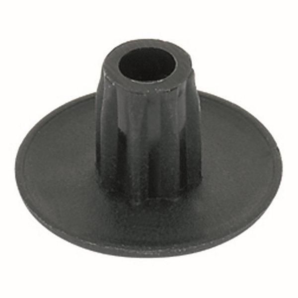 Hafele Baza Ayağı Tapası Siyah 18mm