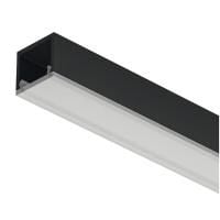 Hafele PROFIL 2102 Yüzeye Monte LED Profil Alüminyum Siyah 3m