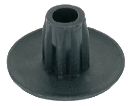 Häfele Üst kapak Bastırark montaj - 18 mm Siyah 637.24.390