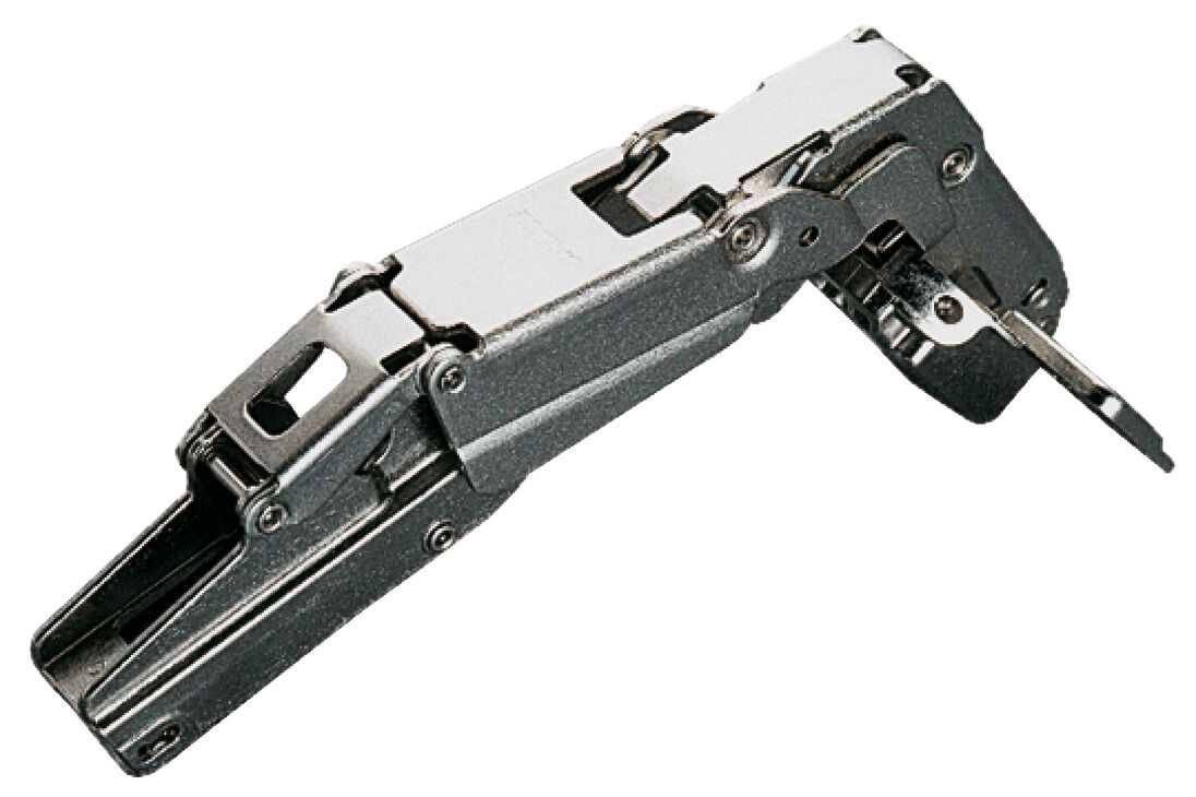 Häfele Metalla 510 Push A/SM 165° Gizli menteşe yarı 35 mm Nikel kaplama 329.07.902