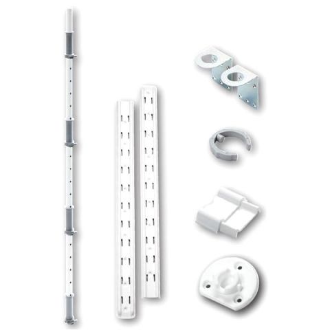 Hafele LeMans II Taşıyıcı Boru Antrasit 125cm