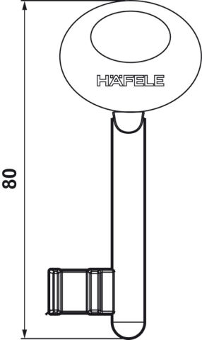 CB Anahtar, Hafele H40.01 - H45.01 - H40.04 (Oda Tipi)