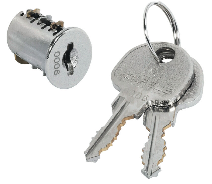 Häfele Symo Silindir Çıkarılabilir Göbeği bağımsız 12,50 mm Nikel Saten nikel 210.40.600