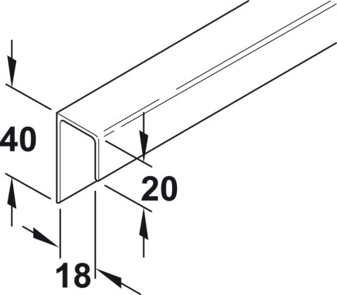Häfele Slido F-Fold62 40A Kayar kapak donanımı set ≤20 kg Rulo: Plastik 410.25.000