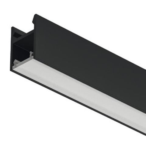 Hafele PROFIL 2103 Yüzeye Monte LED Profil Alüminyum Siyah 3m