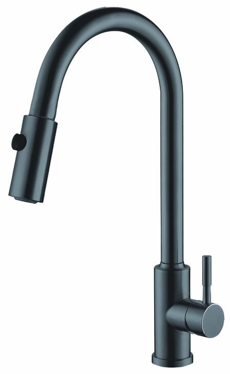 Häfele PABLO PULL Eviye Bataryası Spiralli Çift 440 mm Mat siyah 577.70.001
