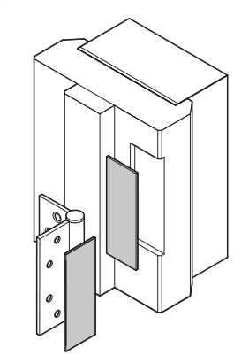 Hafele Koruma levhası CDH60I ment.için, 1mm - 950.00.083