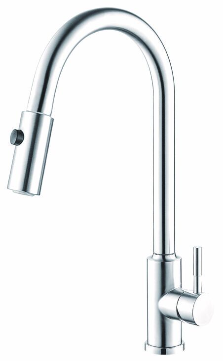 Häfele PABLO PULL Eviye Bataryası Spiralli Çift 440 mm Parlak krom Krom kaplamalı 577.70.201