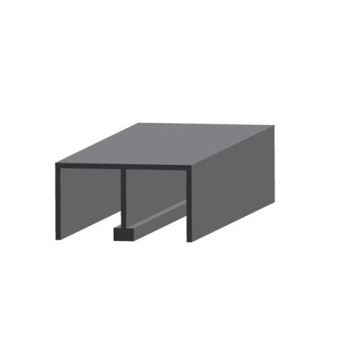 Hafele SLIDO F-Li14 25A İkili Üst Taşıyıcı Ray Alüminyum 5m