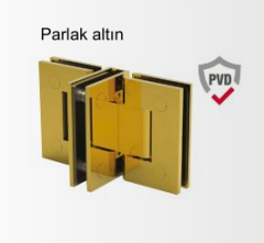 Hafele CITIUS 06 T Menteşe, c/c, 90°, parlak altın
