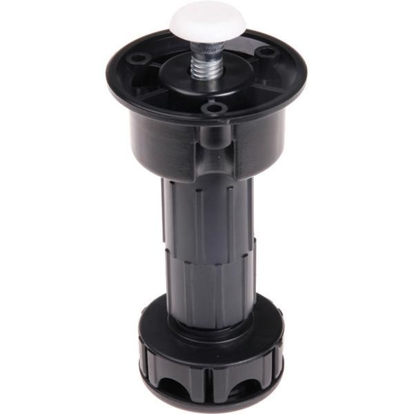 Hafele PFT01 Baza Ayağı Vidalı Siyah 120mm