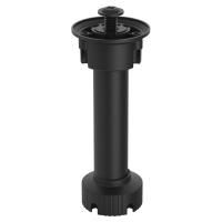 Hafele PFT11 Baza ayağı vidalı, siyah 120mm