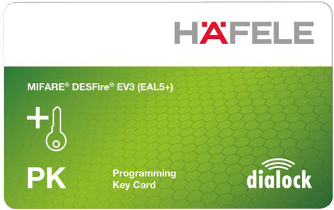 Hafele Programlama Anahtar Kartı, elektronik dolap kilidi