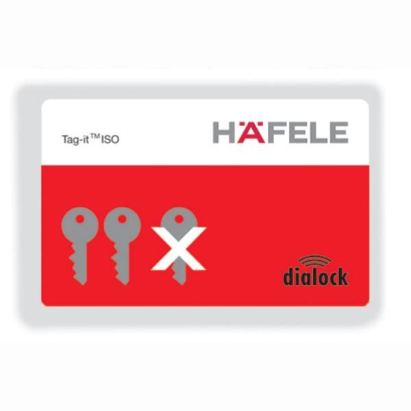 Hafele Programlama Kartı Kırmızı Silme TagIT