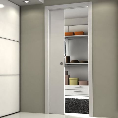 Hafele UNICO Duvar İçi Kayar Kapı Seti Tek Kanat 700x2100mm