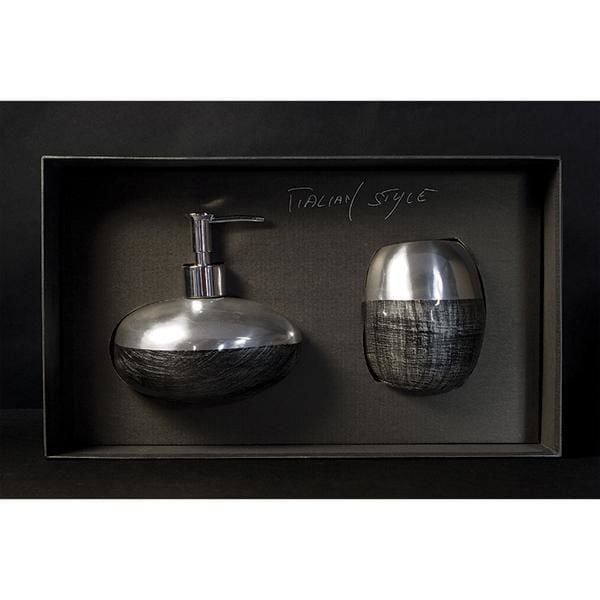 Hafele GLAMOUR Aksesuar seti,gümüş/siyah