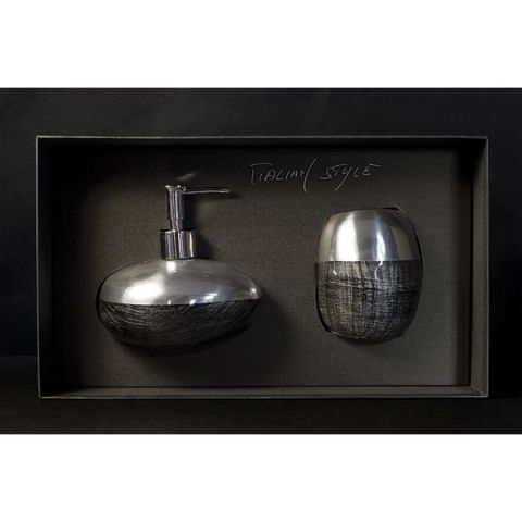 Hafele GLAMOUR Aksesuar seti,gümüş/siyah