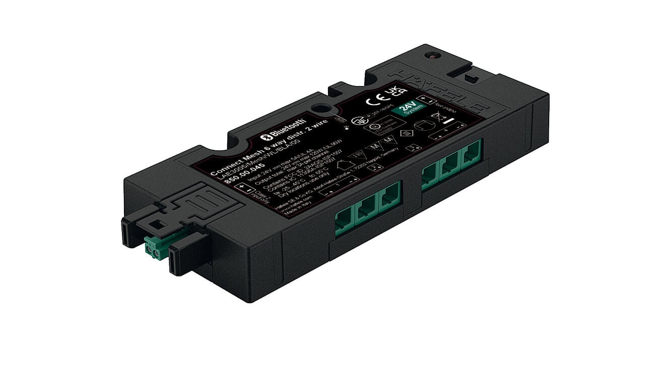 Dağıtıcı, Hafele Connect Mesh, 6 (2-Kablolu Teknoloji)