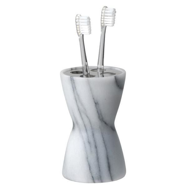 Hafele WHITE MARBLE Diş fırçalık,beyaz mermer