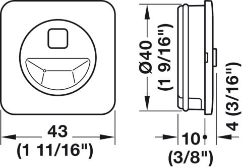 Hareket Sensörü, Hafele Connect Mesh, 24 V - 850.00.155