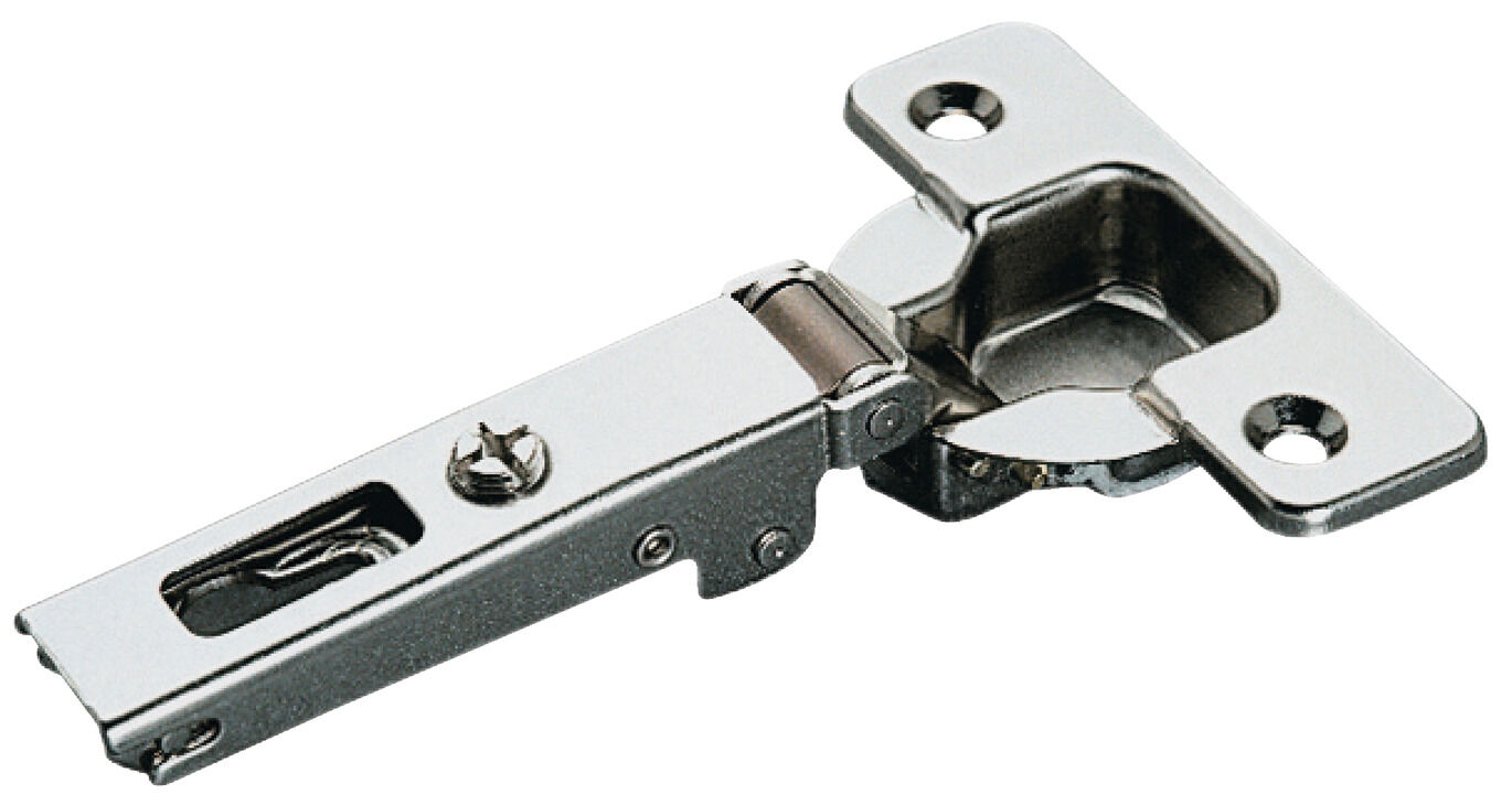 Häfele Metalla 510 A/SM 110° Gizli menteşe tam bini 35 mm Nikel kaplama 329.17.722