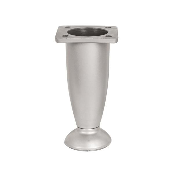 Hafele CARLOS 38 Mobilya Ayağı Plastik Mat Krom 100mm