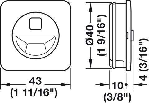 Hareket Sensörü, Hafele Connect Mesh, 24 V - 850.00.255