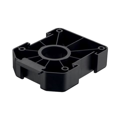 Hafele AXILO 78 M.plakası,kare,vidalı,siyah