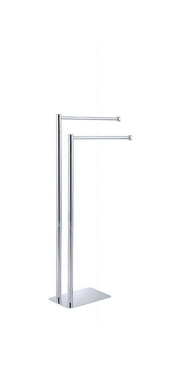 Häfele VENERE - Ayaklı Havluluk 340 mm 830 mm Parlak Krom Zemin Üstü 580.66.010