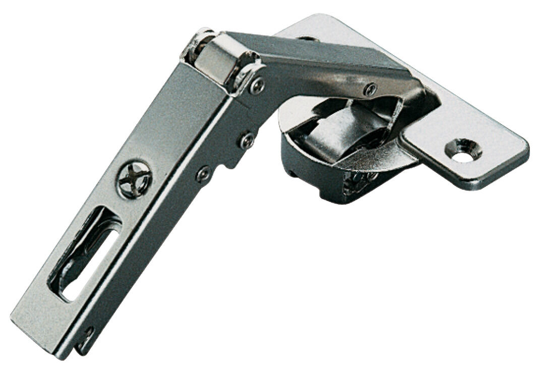 Häfele Metalla 510 A/SM 70° Gizli menteşe köşe dolabı 35 mm Nikel kaplama 329.19.700
