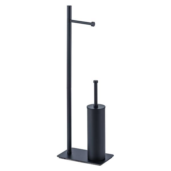 Hafele VENERE Ayaklı Tuvalet Kağıtlığı ve Fırça Mat Siyah