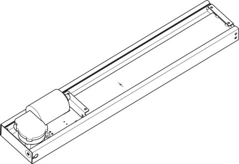 Häfele Elektrikli asansör sistemi Sabit yük taşıma 85 mm 646 mm 421.68.425