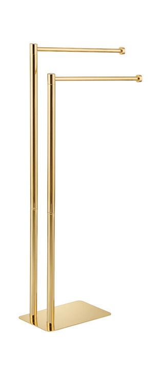 Häfele VENERE - Ayaklı Havluluk 340 mm 830 mm Parlak Altın Zemin Üstü 580.66.610