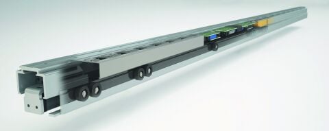 Otomatik Duvar İçi Kayar Kapı Donanımı, Hafele E-MOTION