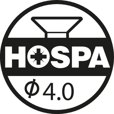 Yaprak Menteşe, Hafele BH06 Sabit Milli, 2 Menteşe İle 60