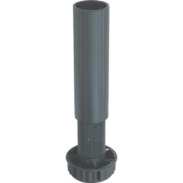 Hafele PFT04 Baza Ayağı Dübelli Siyah 100mm