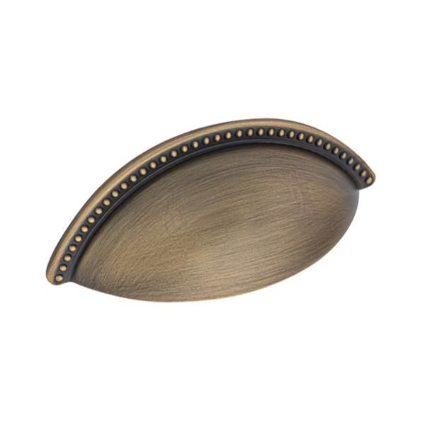 Hafele CALISTO MK Kabuk Kulp Antik Bronz 64mm