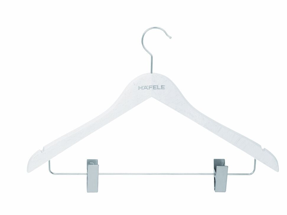 Etek Askısı, DRESS LINE, Beyaz, Ahşap, Hafele DRESS LINE