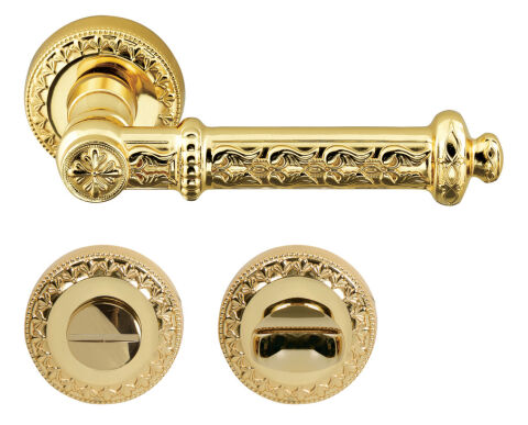 Kapı Kolu Rozeti, Hafele PONTE, Çift, Zamak, Yuvarlak