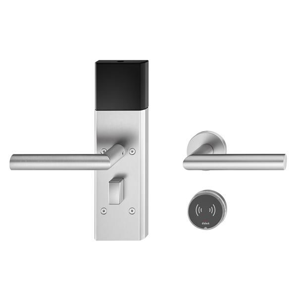 Hafele DT710c PaslanmazÇelik, Mat, L Tipi Kol