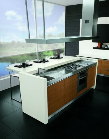 Häfele CHEF Kayar Tezgah Mekanizması Alüminyum 640 mm Eloksal 80 kg 642.19.972