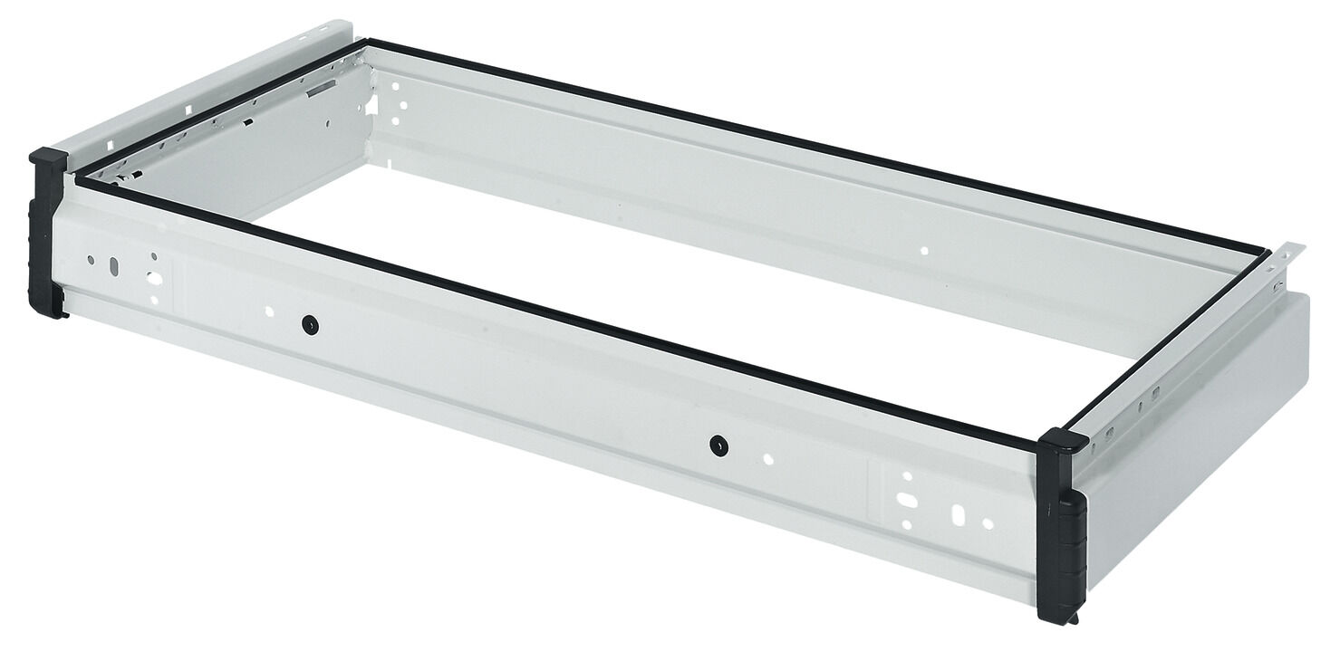 Häfele VARIANT-S 400 Klape açık gri 1084mm - 90 mm Açık gri RAL 7035 Çekmece 425.00.525