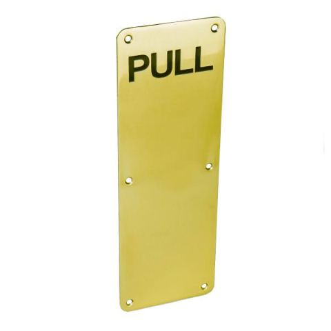 Hafele Çekme plakası parlak pirinç 2x100x300mm