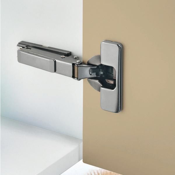 Hafele DUOMATIC PLUS Kalın Kapak Menteşesi Frenli 94° Yarım Deve Boynu 48/6