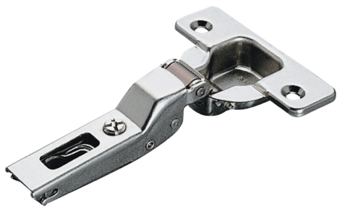 Häfele Metalla 510 A/SM 94° Gizli menteşe kalın kapılar 35 mm Nikel kaplama 329.49.602